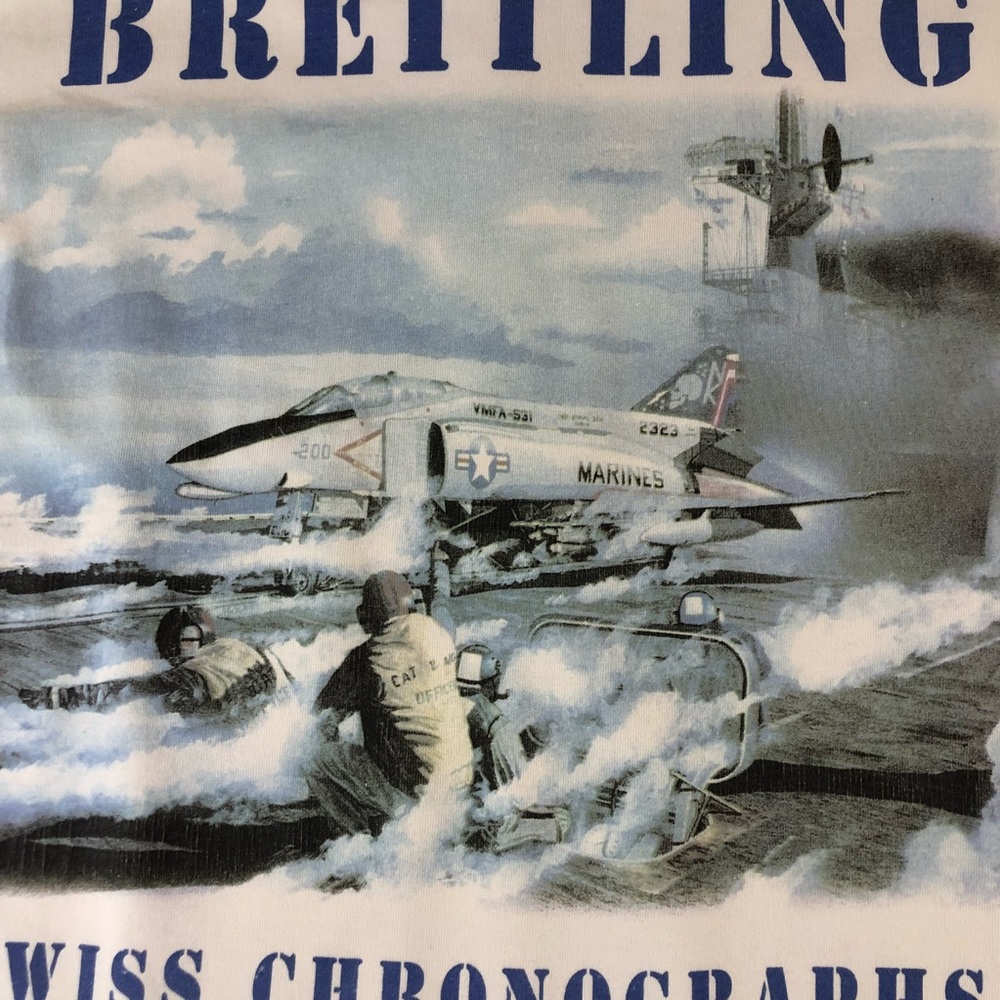 Breitling Swiss Watches Chronographs Vintage Tee - Picture 7 of 13